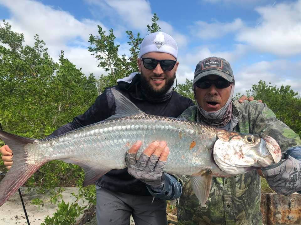 Summer time flyfishing, islamorada flats fishing